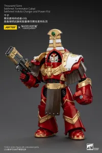 JOYTOY Thousand Sons Sekhmet Terminator Cabal Sekhmet Volkite Charger And Power Fist - Warhammer 40K - photo 8
