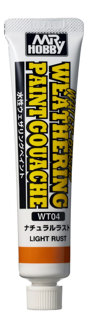 WATER BASED WEATHERING PAINT GOUACHE LIGHT RUST
