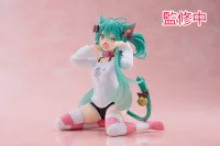 TAITO Hatsune Miku Desktop Cute Figure (Cat Ear T-Shirt Ver.) - Hatsune Miku - photo 2