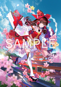Touhou Project Reimu Hakurei illustration by fuzichoco 1/7 Scale Figure 18