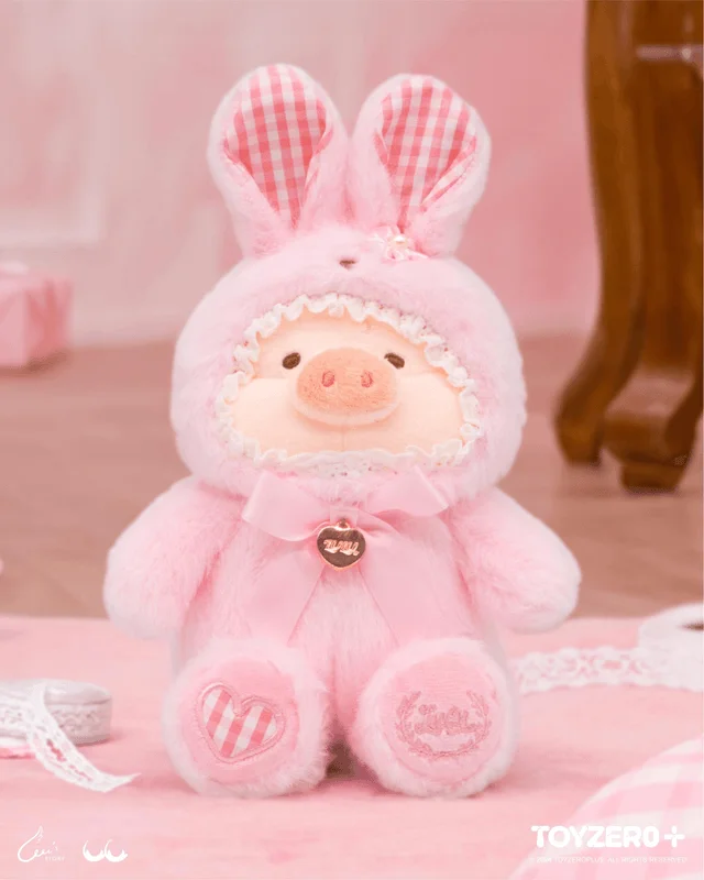 TOYZEROPLUS LuLu the Piggy - 23cm Bunny LuLu Plush (Pink ver.) - LuLu The Piggy