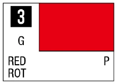 Mr. Color 3 - Red (Gloss/Primary)