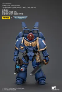JOYTOY Ultramarines Jump Pack Intercessors Sergeant With Plasma Pistol And Power Sword - Warhammer 40K - photo 1