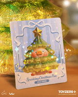 LuLu the Piggy - XL Sparkling Christmas Tree (Gold Green) 16