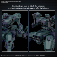 30MM ARMORED CORE Ⅵ FIRES OF RUBICON BALAM INDUSTRIES BD-011 MELANDER LIGER TAIL 3