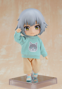 Nendoroid Doll Outfit Set: Sweatshirt and Sweatpants (Light Blue) 5