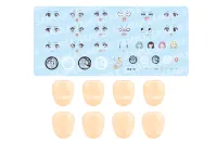 KOTOBUKIYA CUSTOMIZED FACE & DECAL SET Vol.5 [DESIGNED BY RAGUHONOERIKA FOR MADOKA YUKI A] - SOUSAISHOJOTEIEN - photo 14