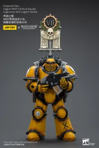 JOYTOY Imperial Fists   Legion MkIII Tactical Squad Legionary with Legion Vexilla - Warhammer 40K - photo 1