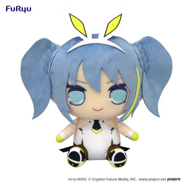 Hatsune Miku　KYURUMARU Big Plush Toy -Hatsune Miku/Sporty Rabbit-