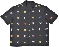 Mononoke Medicine Seller's Holy Tools Design Collared Shirt 1