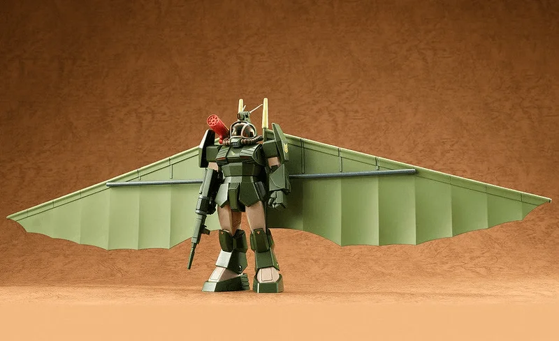 Max Factory COMBAT ARMORS MAX25: 1/72 Scale Soltic H8 Roundfacer Hang Glider Equipment Type - Fang of the Sun Dougram