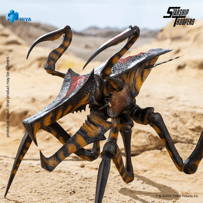 HIYA TOYS HIYA Exquisite Basic Series 1/12 Scale None Scale 5.3 Inch Starship Troopers Warrior Bug Action Figure - Starship Troopers