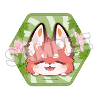 FLUFFY LAND Pinback Button Smiling 3