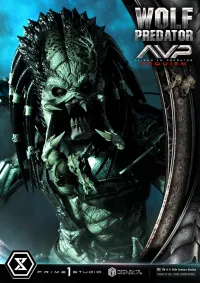 Prime 1 Studio Real Elite Masterline Aliens vs. Predator: Requiem Wolf Predator DX Bonus Version - Alien (Movie Franchise) - photo 163