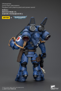 Ultramarines Jump Pack Intercessors Sergeant With Plasma Pistol And Power Sword 9
