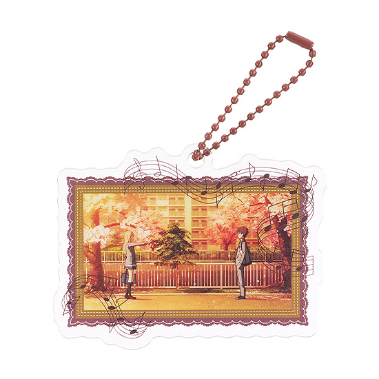 Your Lie in April Anime Scene Acrylic Keychain B