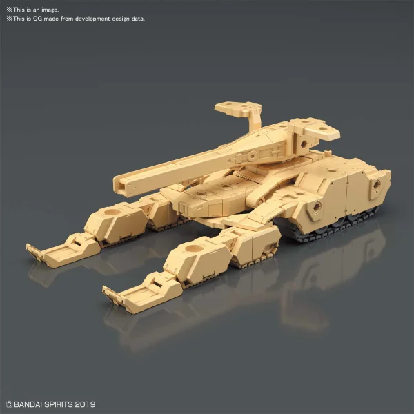 30MM 1/144 Extended Armament Vehicle (TANK Ver.) [BROWN]