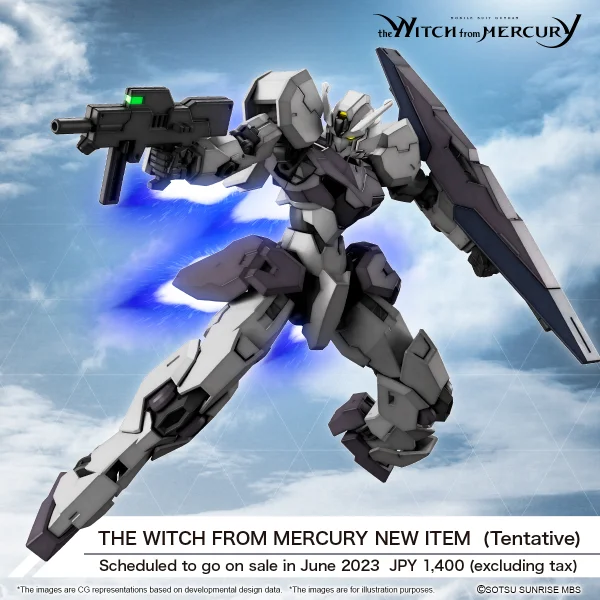 BANDAI HOBBY HG 1/144 GUNDVÖLVA - Mobile Suit Gundam: The Witch from Mercury