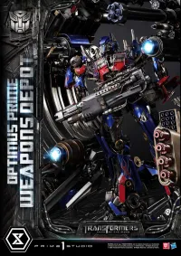 Prime 1 Studio Museum Masterline Transformers: Dark of the Moon (Film) Optimus Prime Weapons Depot Bonus Version - Transformers - photo 23