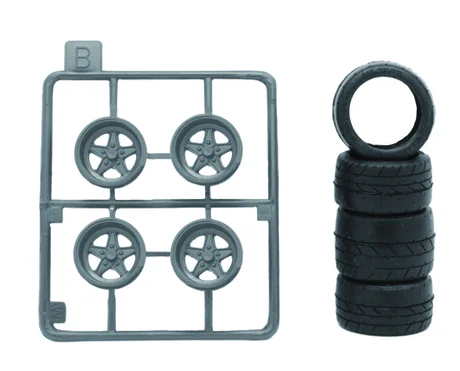 Fujimi [Wheel-01] 1/24 Racing Haert 15inch - Kit Accessories