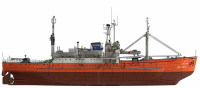 [HP001] 1/250 ANTARCTICA OBSERVATION SHIP SOYA "Antarctica Observatin 2nd Corps" (Super detail kit)	 3