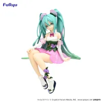 FuRyu Hatsune Miku　Noodle Stopper Figure -Flower Fairy Morning Glory Pink Color ver.- - Hatsune Miku - photo 1