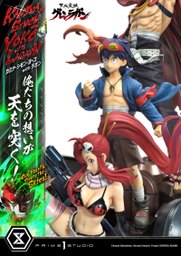 Ultimate Premium Masterline Tengen Toppa Gurren Lagann Kamina, Simon & Yoko with Lagann "Our Hearts Pierce the Skies!" Deluxe Version 94