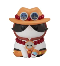 MegaHouse MEGA CAT PROJECT ONE PIECE Nyanto! The Big NYAN PIECE Series Portgas D. Ace - ONE PIECE - photo 1
