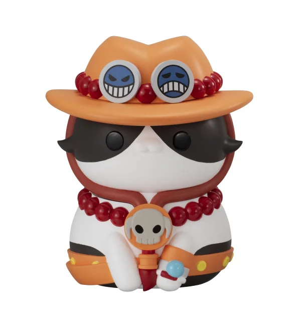 MegaHouse MEGA CAT PROJECT ONE PIECE Nyanto! The Big NYAN PIECE Series Portgas D. Ace - ONE PIECE