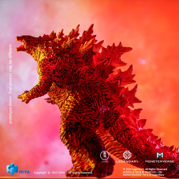 HIYA TOYS STYLIST SERIES Series: "GODZILLA: KING OF THE MONSTERS" - Burning Godzilla New Year Exclusive - Godzilla