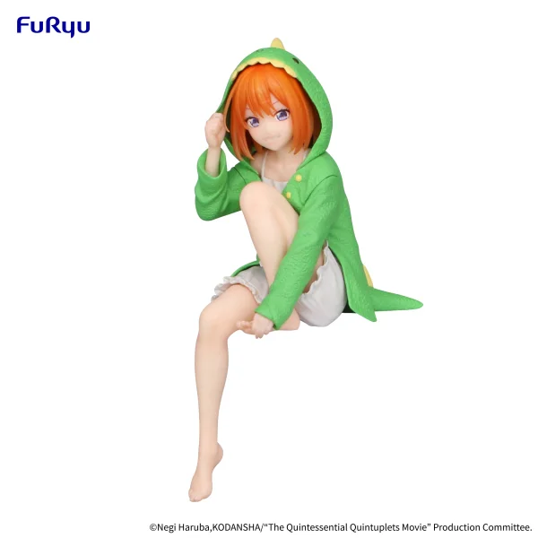 FuRyu The Quintessential Quintuplets Movie　Noodle Stopper Figure -Nakano Yotsuba Loungewear ver.- - The Quintessential Quintuplets