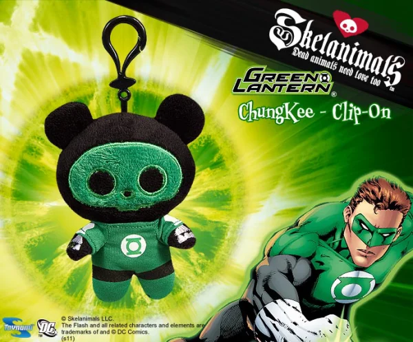 Skelanimals DC Clip-on - Green Lantern ChungKee