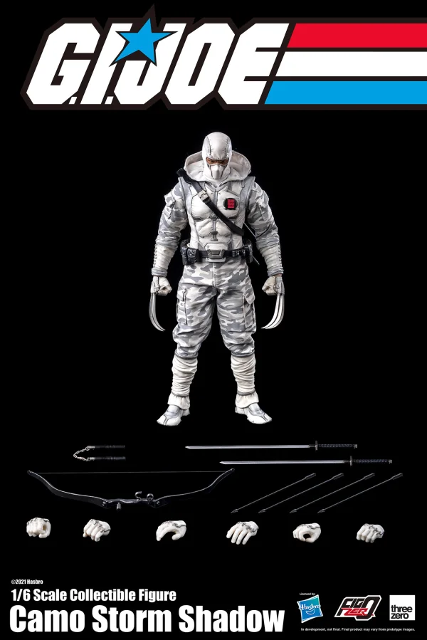 threezero G.I. Joe –1/6 Camo Storm Shadow - G.I. Joe
