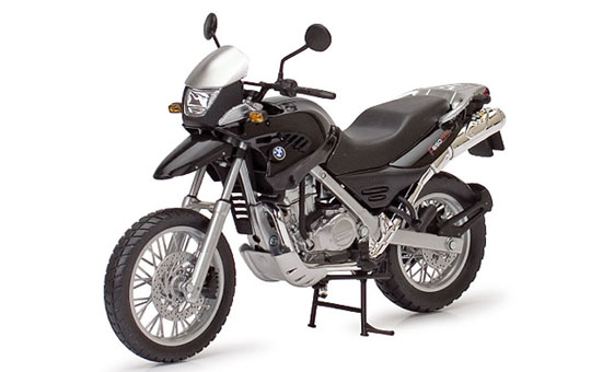 1/12 TOYABI DIECAST MOTORCYCLE: 1/12 BMW F650GS (Black)