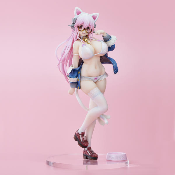 Nitroplus Super Sonico (White Cat Ver.) Figure (2nd Reissue)