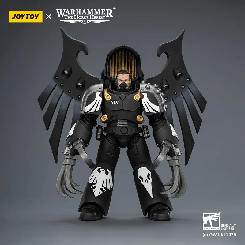 JOYTOY Raven Guard Dark Fury, Chooser of the Slain with Raven's Talon claws - Warhammer 40K