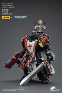 JOYTOY Black Templars Sword Brethren Brother Lombast - Warhammer 40K - photo 5