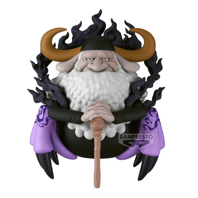 St. Jaygarcia Saturn "One Piece", Banpresto Mega World Collectable Figure