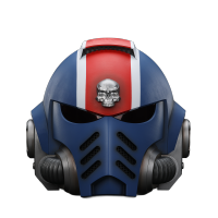 Ultramarines Lieutenant Titus' MKX Helmet 24