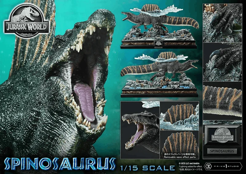 Prime 1 Studio Legacy Museum Collection Jurassic World Rebirth (Film) Spinosaurus - Jurassic Park