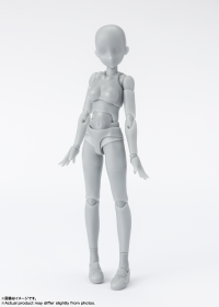 BODY-CHAN -School Life- Edition DX SET (Gray Color Ver.), TAMASHII NATIONS S.H.Figuarts 4