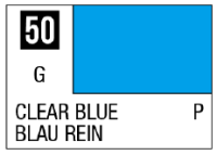 Mr. Color 50 - Clear Blue (Gloss/Primary) 1