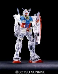 BANDAI HOBBY MG RX-78-2 First Gundam Clear Body - Mobile Suit Gundam - photo 2