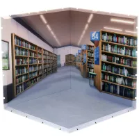 PLM Dioramansion 200: Library - Figure Accessories - photo 1