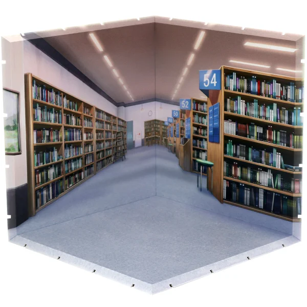 PLM Dioramansion 200: Library - Figure Accessories