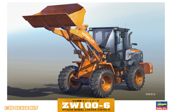[WM04] 1:35 HITACHI WHEEL LOADER ZW100-6