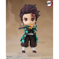TAMASHII NATIONS TANJIRO KAMADO (NICHIRIN SWORD with RENGOKU'S HANDGUARD) "Demon Slayer: Kimetsu no Yaiba", TAMASHII NATIONS Figuarts mini - Demon Slayer: Kimetsu no Yaiba - photo 1