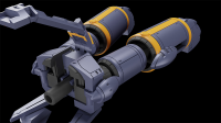 MODEROID Miniature Combining & Transforming Gunbuster 8