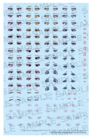 KOTOBUKIYA MEGAMI DEVICE M.S.G DESIRE MAIDEN MEDIC NIGHT SHIFT EYE DECAL SET - Megami Device - photo 2