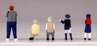 PLUM PMOA 1/80 Scale super minifigure series6 That Day's Bus Stop Set - Scale Figures - photo 3